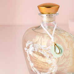 LOLLIA Snowdrop bubble bath closeup shows luxurious lather soothing the senses.