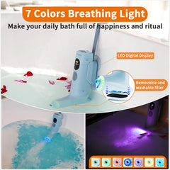lollyes led-ambient-lighting shows smart lighting for a relaxing bath mood.
