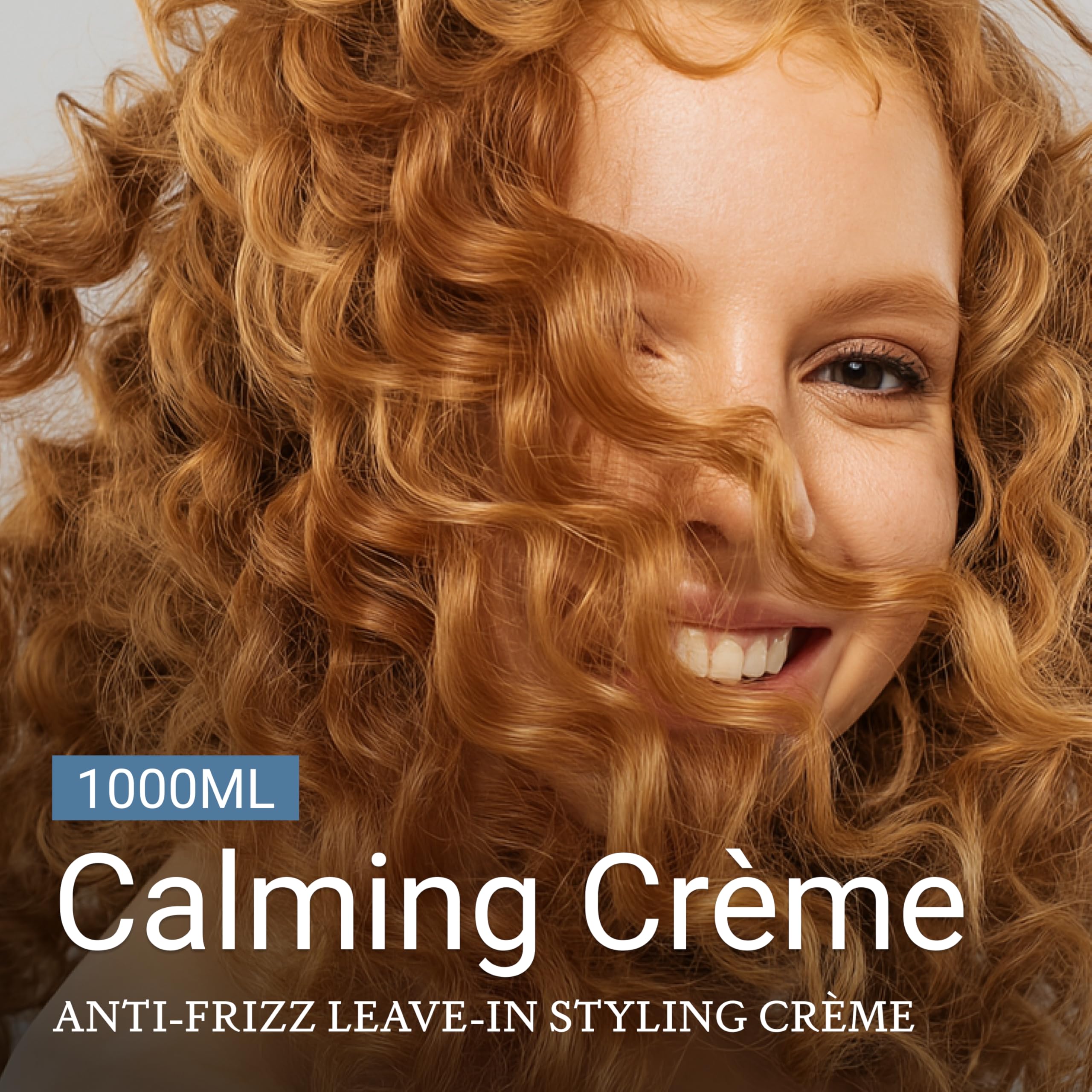 Loma Calming Crème label closeup shows gluten- and sulfate-free formula