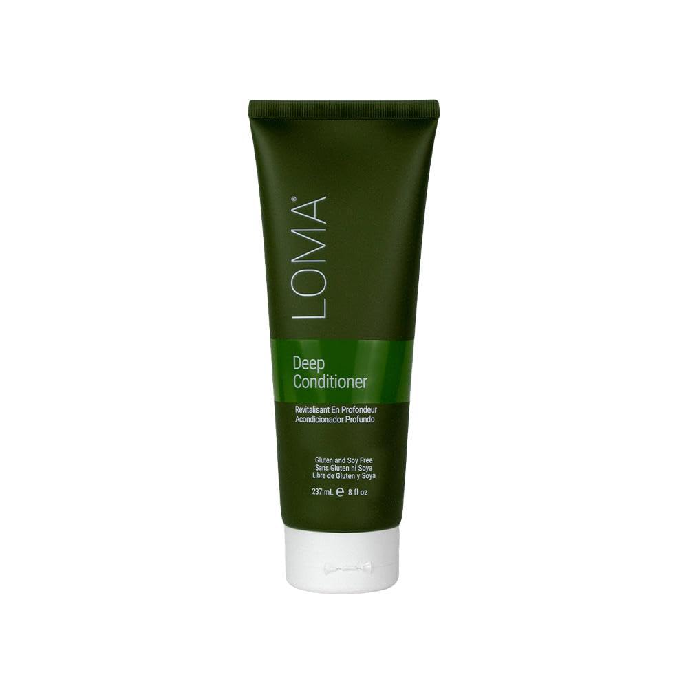 LOMA Deep Conditioner bottle highlights moisture for smoother hair.