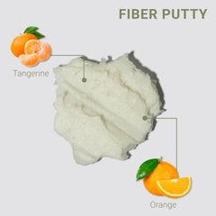 LOMA Fiber Putty on hair displays texture and flexible styling.