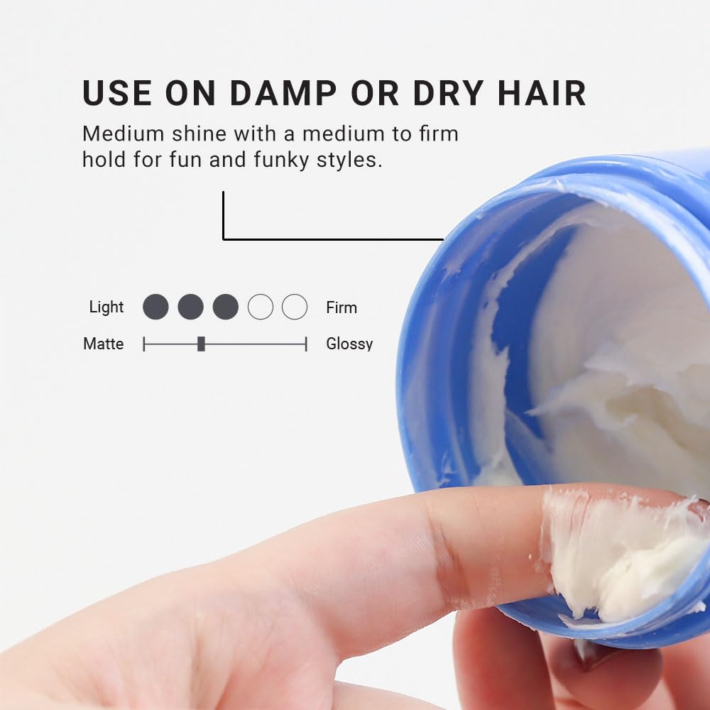 LOMA Fiber Putty orange tangerine aroma enhances the styling ritual.