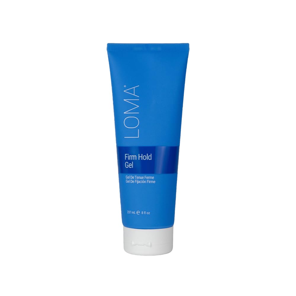Loma Gel Fijador Firme en empaque, fijación duradera para peinados