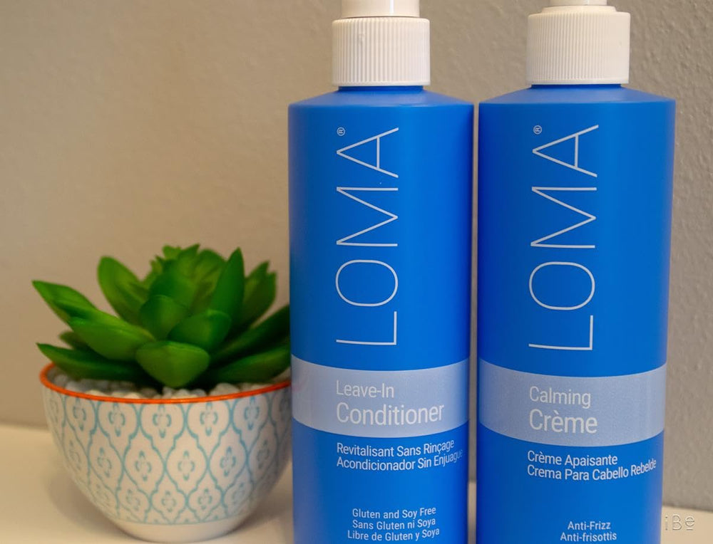 Loma leave-in conditioner ideal for fine hair to prevent heaviness.