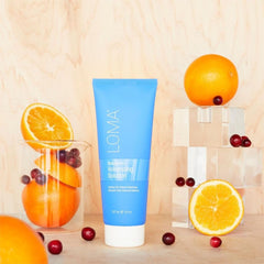 Loma Maximum Volumizing Solution volumized hair shine highlights thicker, shinier strands.