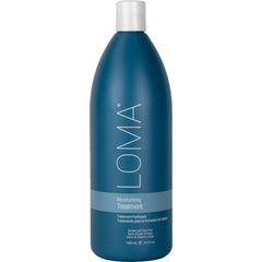 Loma Moisturizing Treatment bottle front showing hydration ready formula