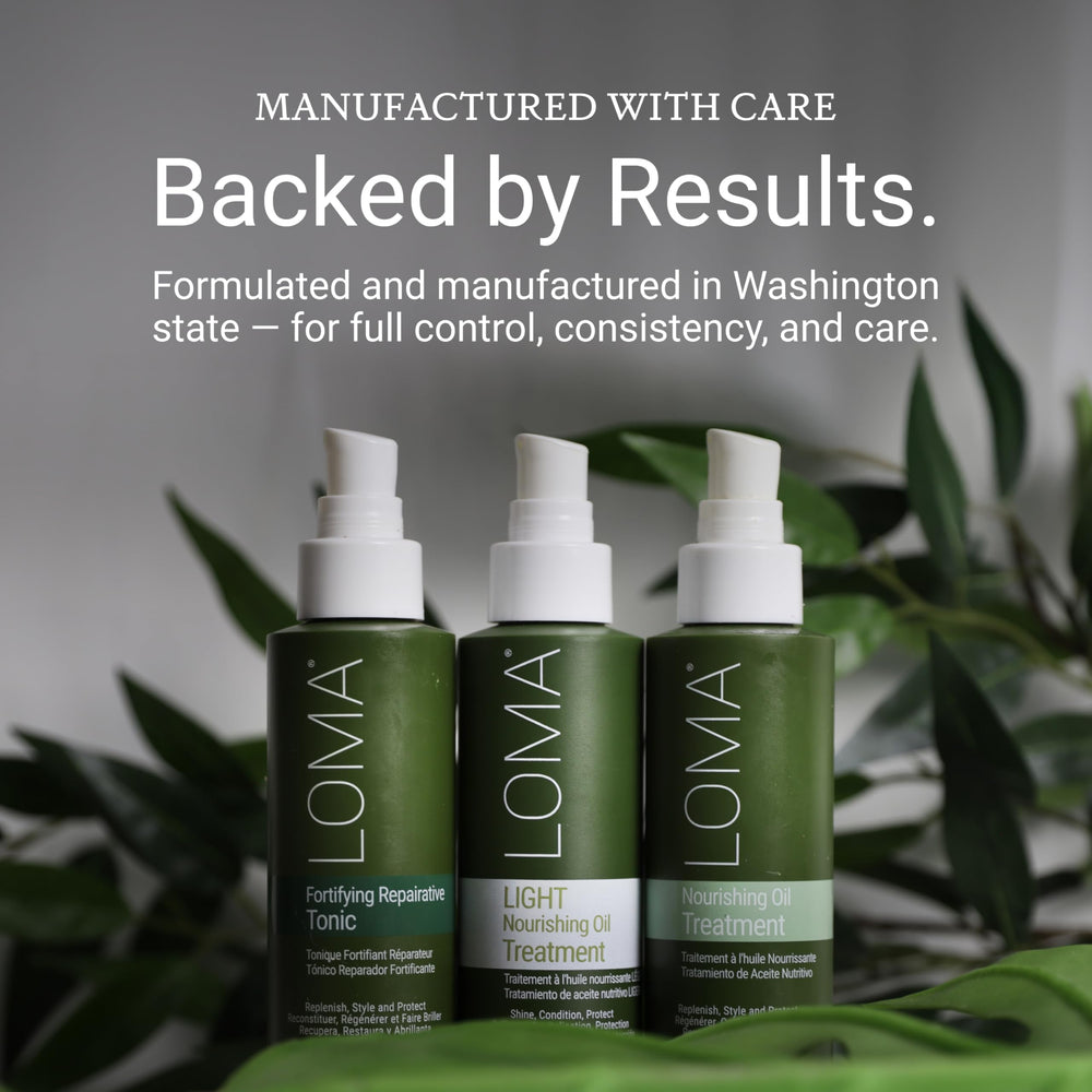 Loma Nourishing Oil Treatment as a light skin oil after shower.