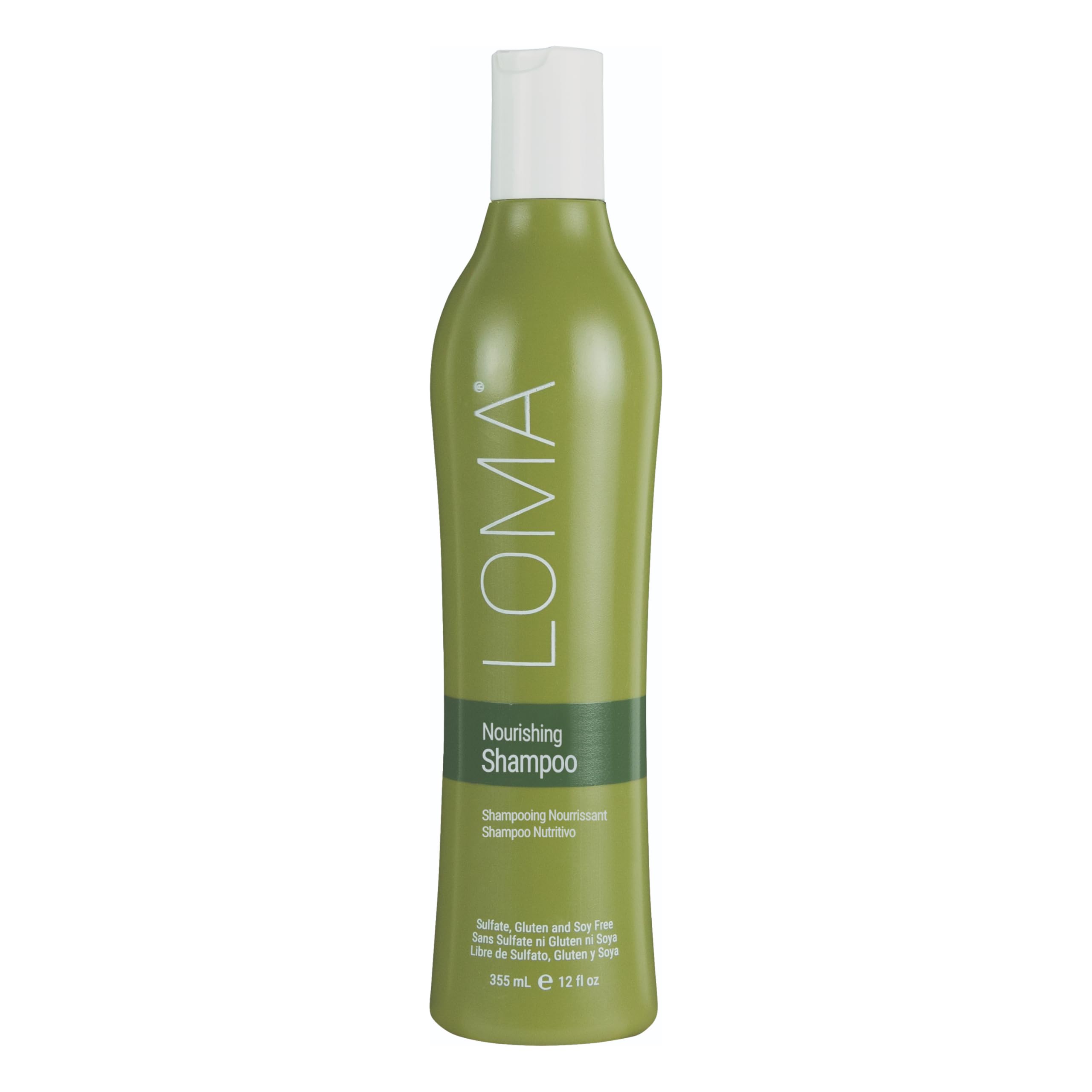 LOMA Nourishing Shampoo bottle — luxurious cleansing for color-treated hair.