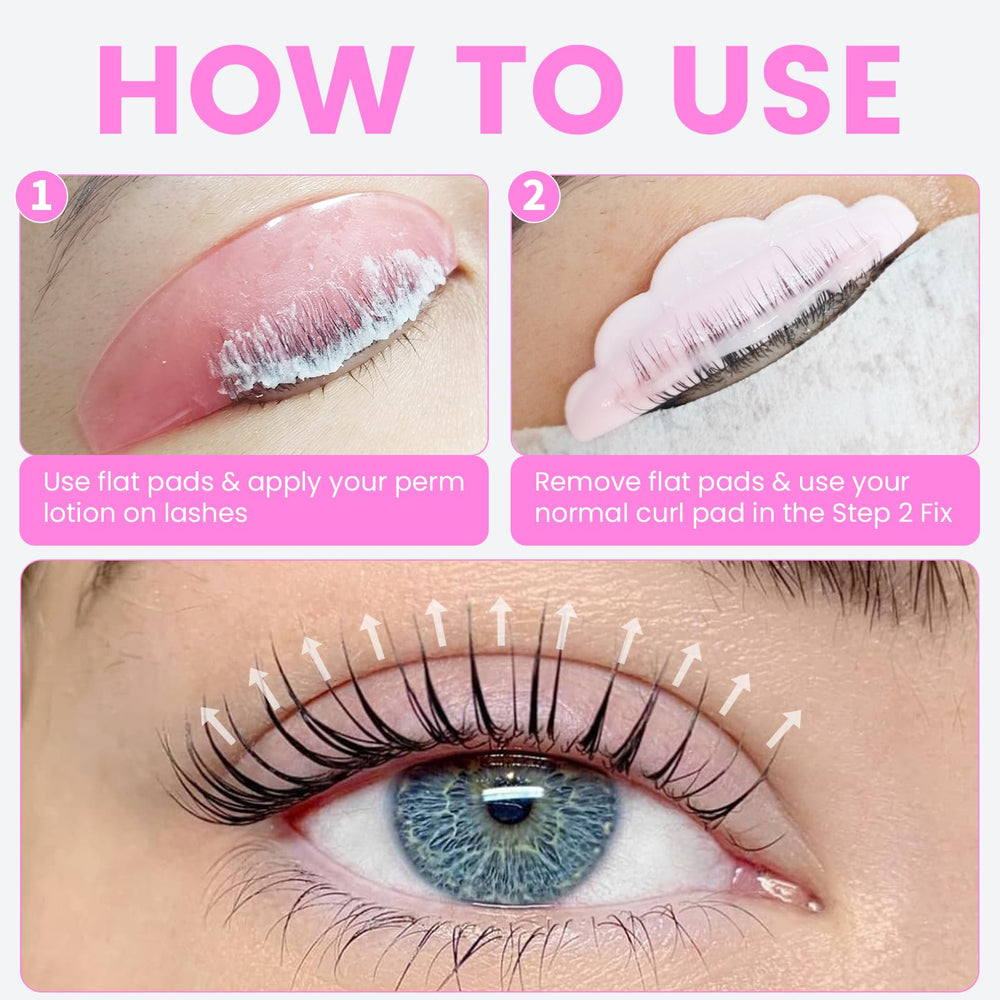Lomansa lash lift pads provide cooling eye-patch feel for comfortable use