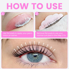 Lomansa lash lift pads provide cooling eye-patch feel for comfortable use