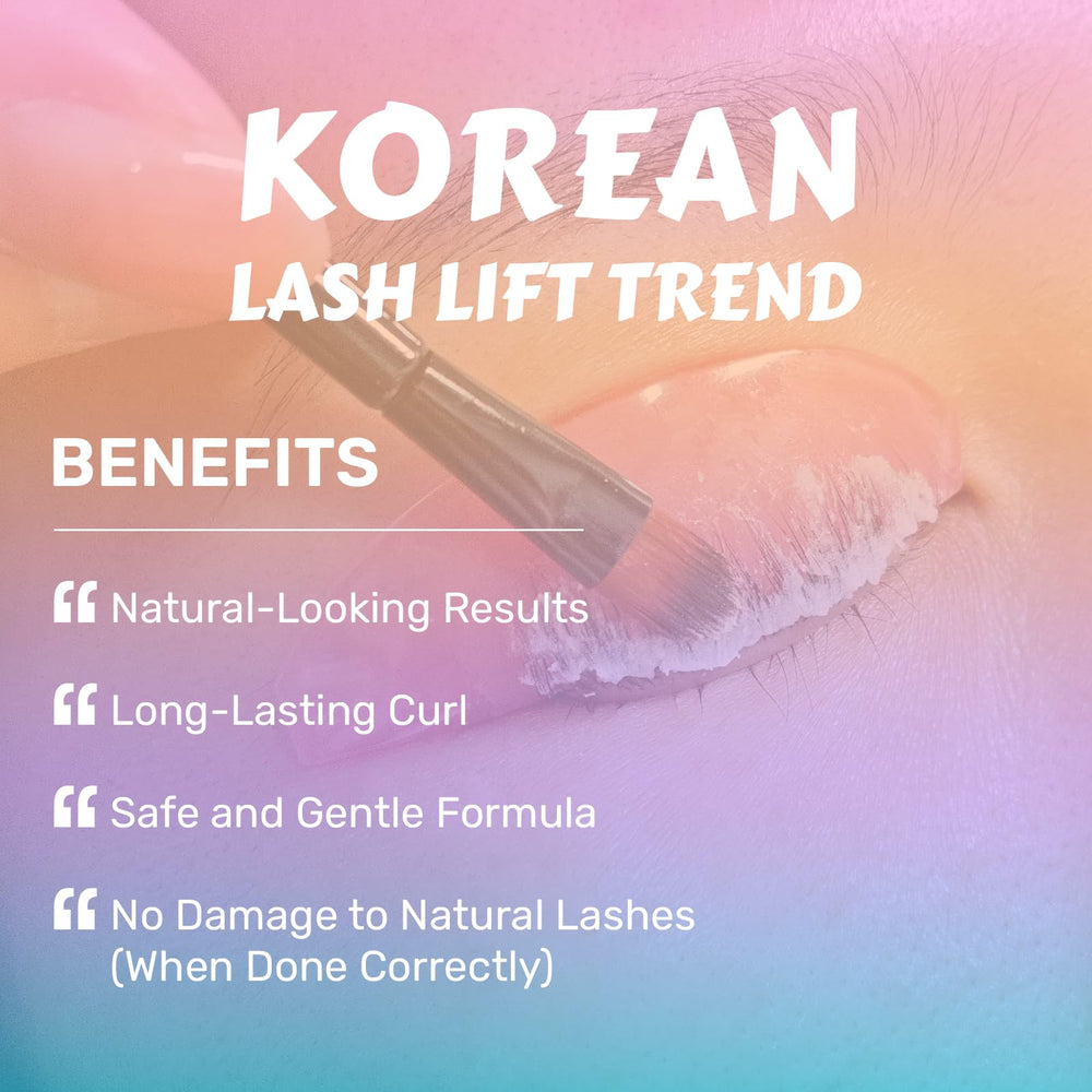 Lomansa self-adhesive silicone shield secures placement without lash lift glue