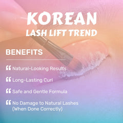 Lomansa self-adhesive silicone shield secures placement without lash lift glue