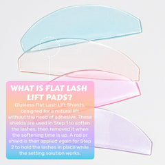 Lomansa ultra-thin lash lift pad rose demonstrates flexible cushion for gentle saturation