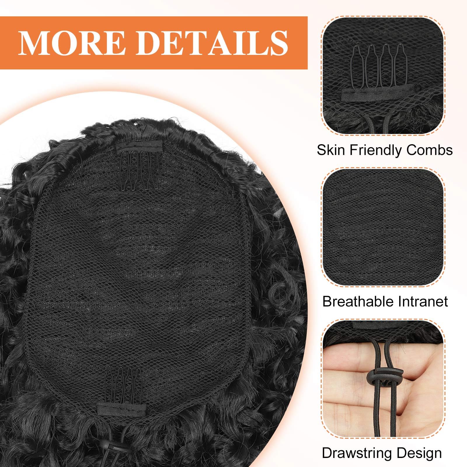 Lommel daily-use ponytail perfect for casual, cosplay, and events.
