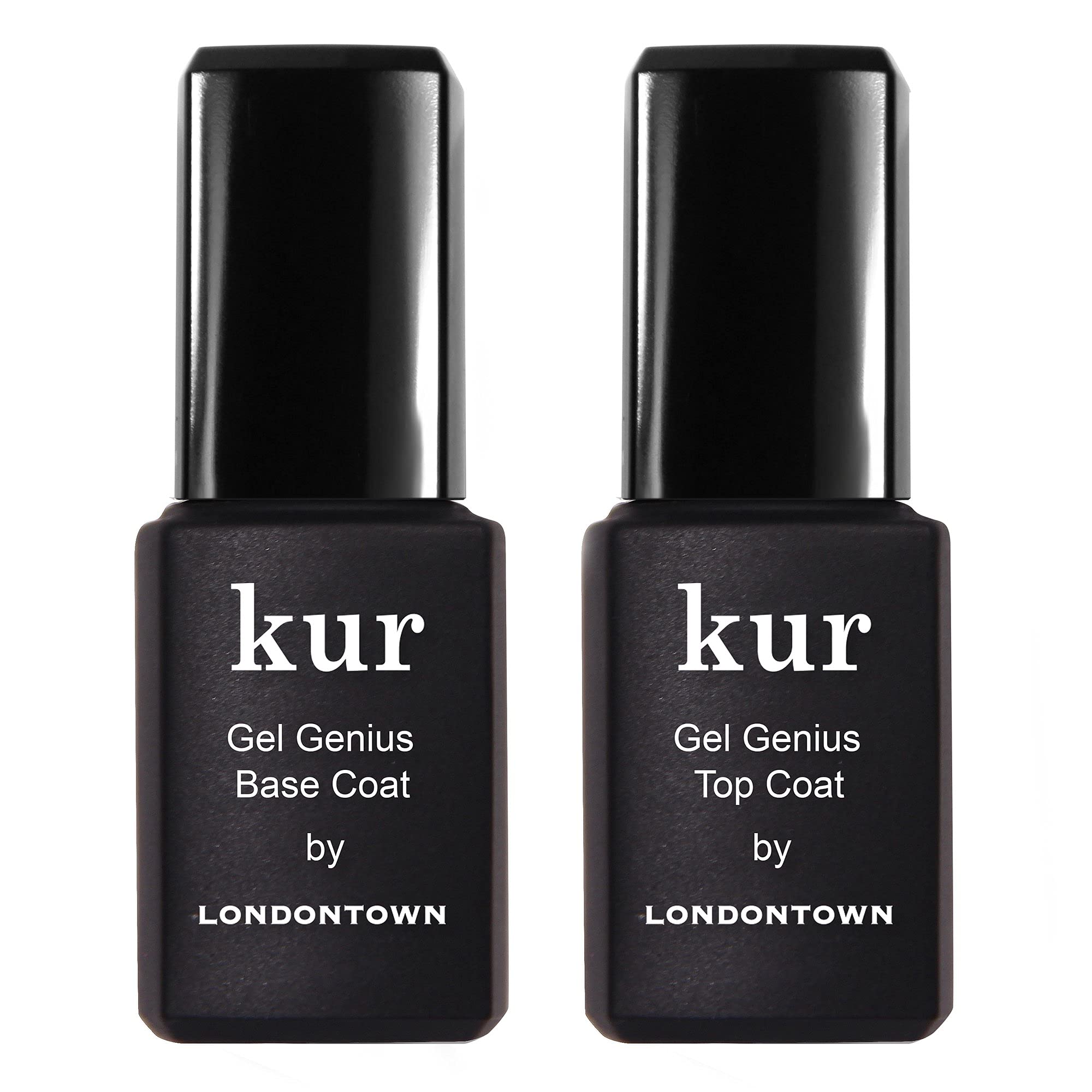LONDONTOWN kur Gel Genius base coat for a long-wear gel-like foundation.