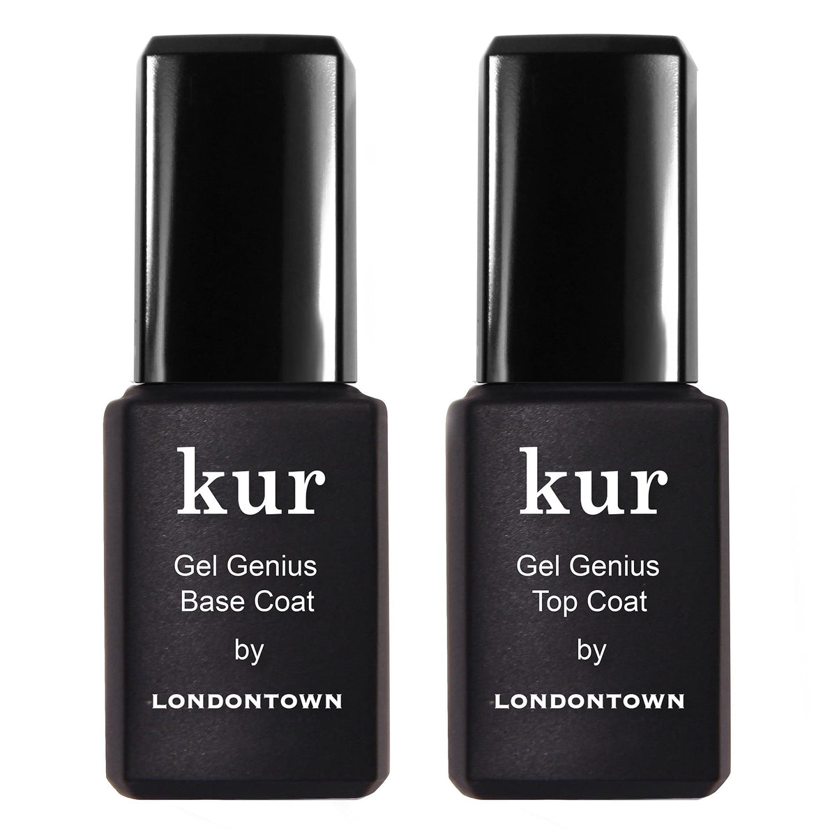 LONDONTOWN kur Gel Genius base coat for a long-wear gel-like foundation.