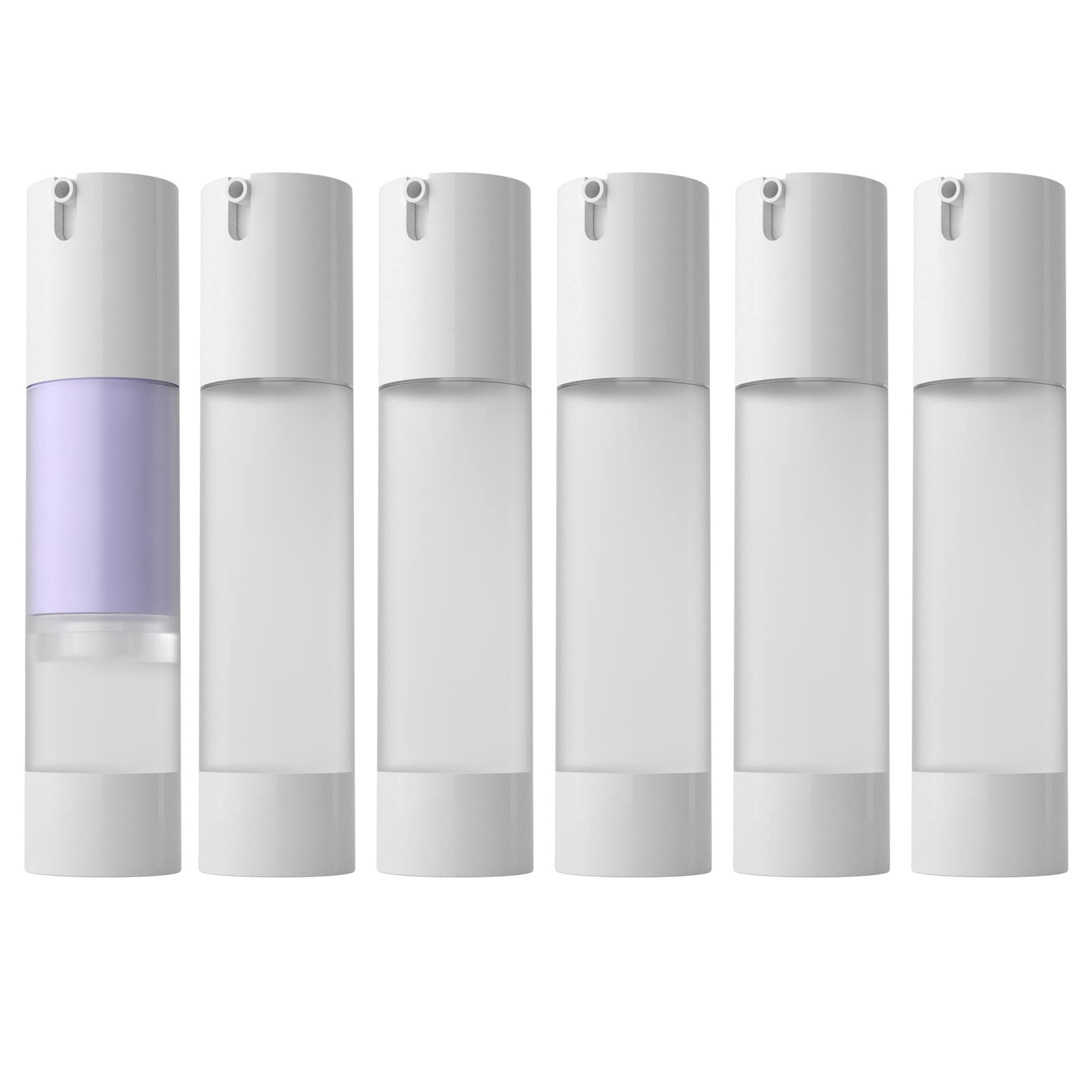 Longway foundation 50ml airless pump bottle for precise, mess-free on-the-go application.