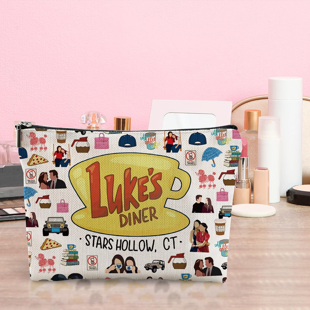 LONGXIN Gilmore inspired makeup bag packaging and gift-ready design