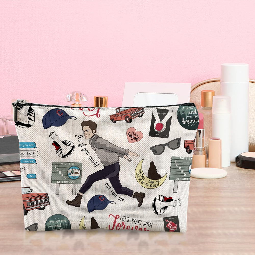LONGXIN Twilight Merch makeup bag gift-ready design appeals as a thoughtful present