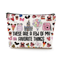 LongXIN vacation trip fairytale makeup bag keeps cosmetics organized during travel.