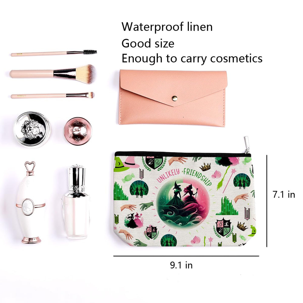 LONGXIN Witch Merch makeup bag interior layout for organizing brushes and items