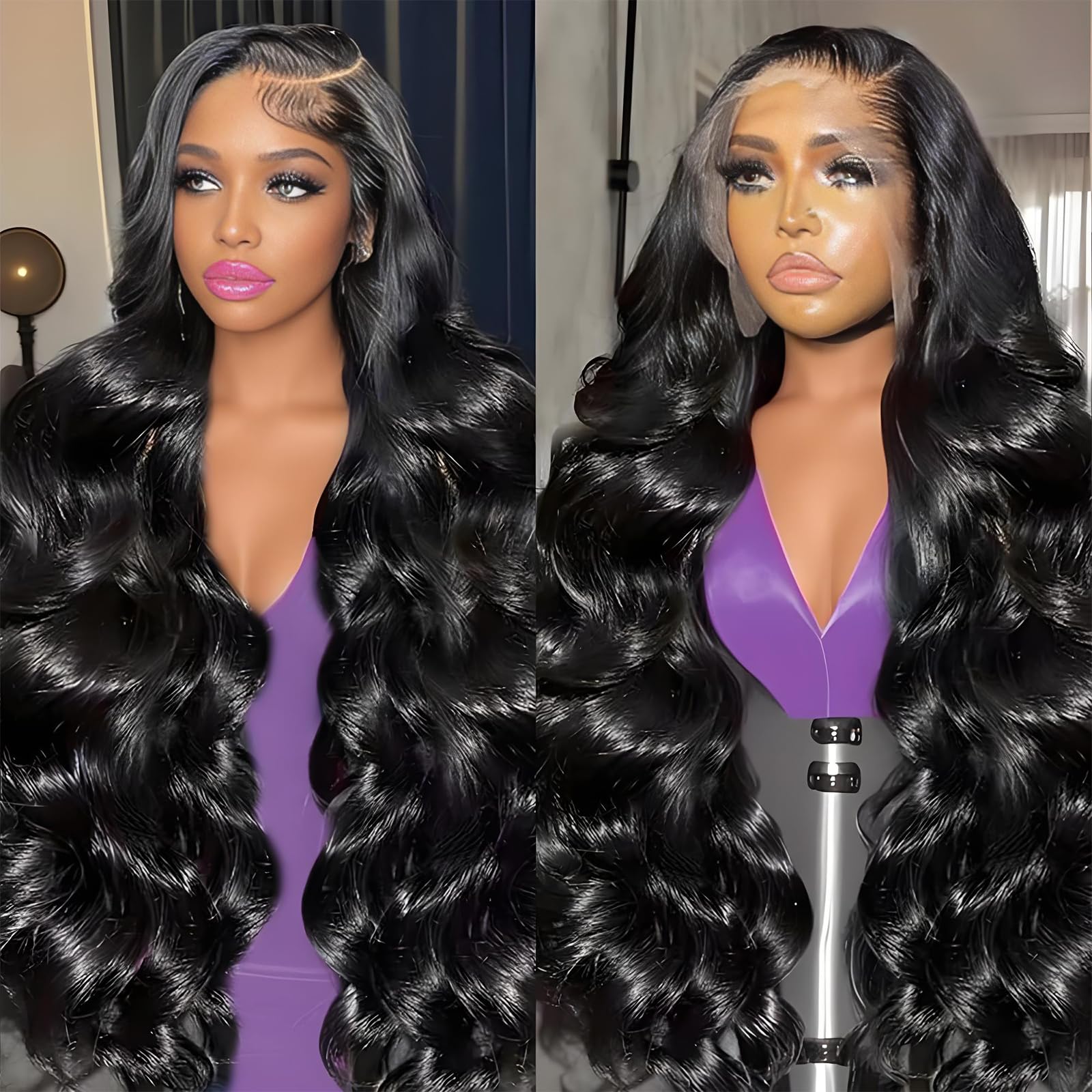 LONREAW 30 inch body wave wig offers natural movement for everyday glamour.