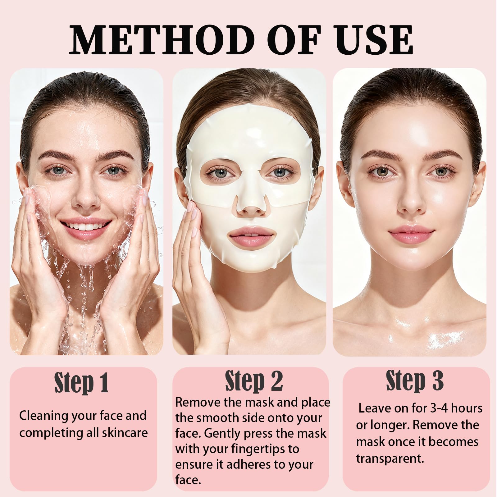 Loobexery bio-collagen mask suited for all skin types during recovery and hydration.