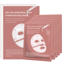 Loobexery bio-collagen mask packaging front view highlighting deep hydration promise.