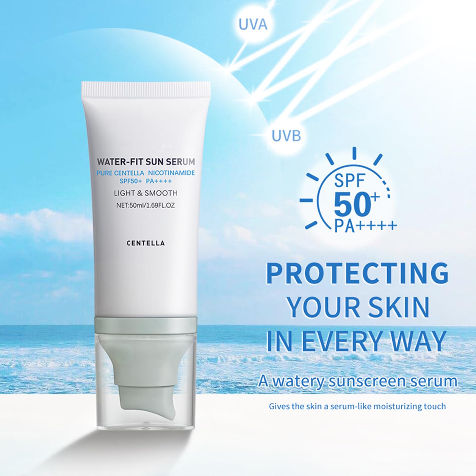 Loobexery Cen-tella sunscreen two-pack provides consistent daily protection.