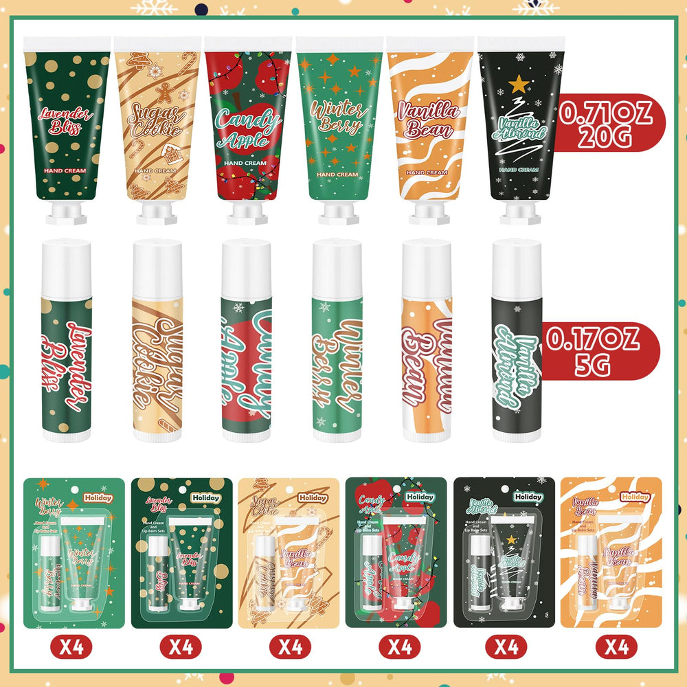Loopeer bálsamo labial navidad, compacto y humectante para labios secos