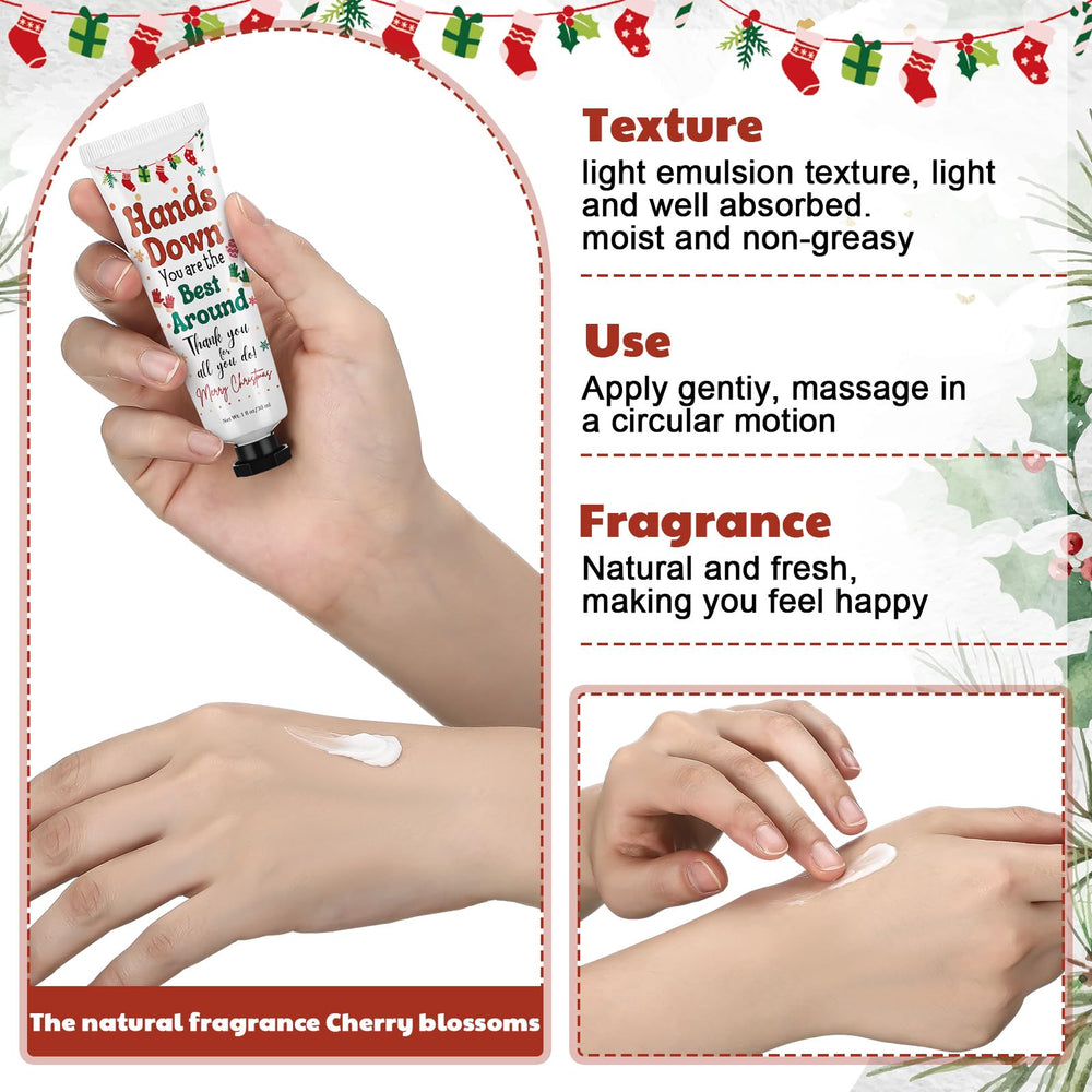 Loopeer cherry blossom-scented hand cream provides light hydration with floral notes