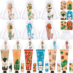 Loopeer Christmas hand cream set in festive packaging, ideal for gifting.