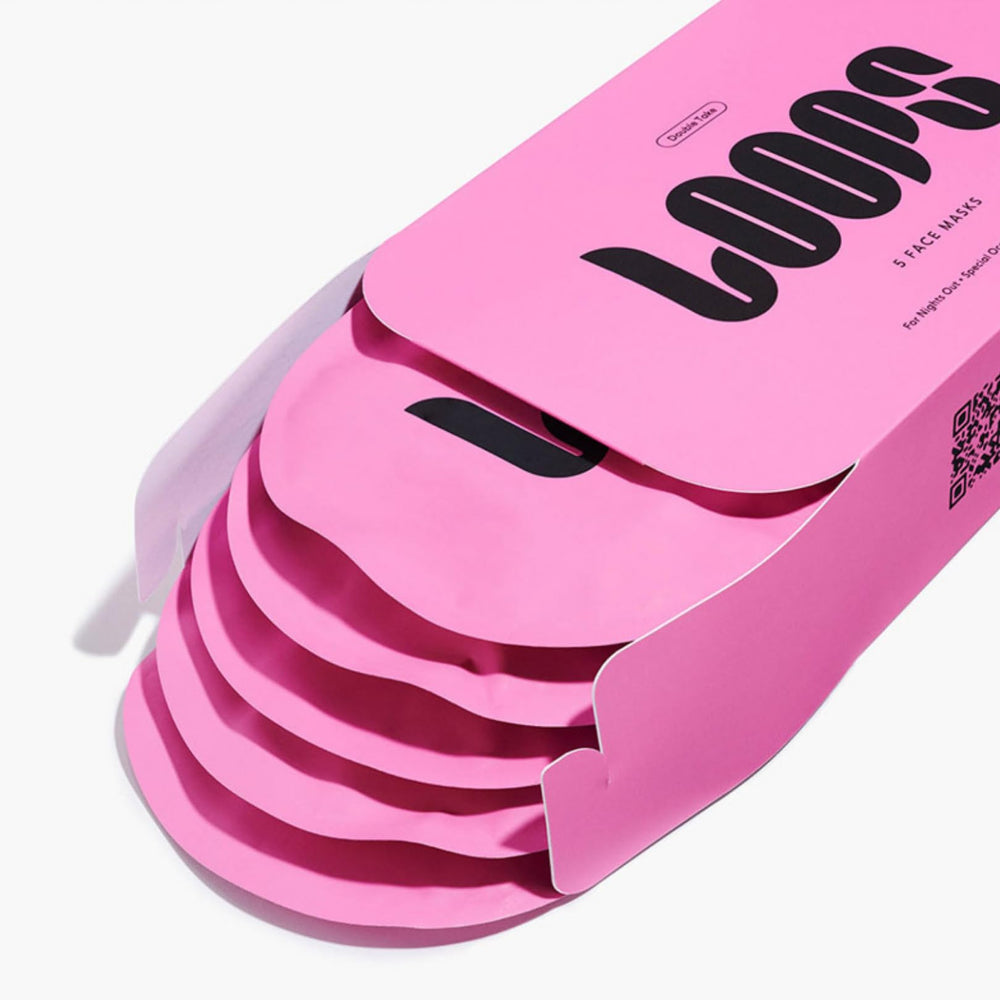 LOOPS Double Take two-piece design fits various facial shapes