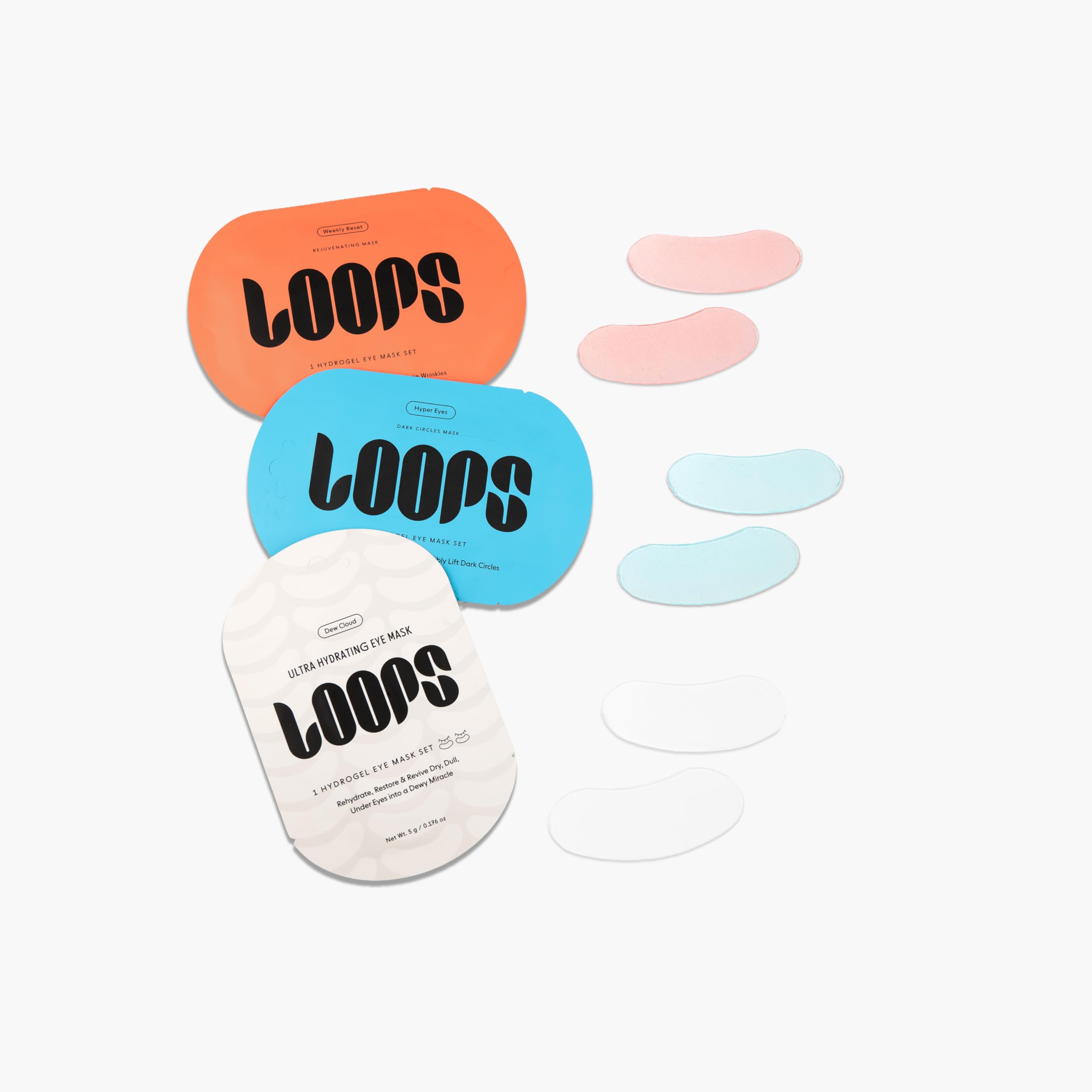 LOOPS Eyes Revival Set gift box ready for holidays and stocking stuffers.