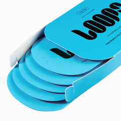 LOOPS Hyper Smooth Eye Mask two-pieces fit contours for comfortable sizing