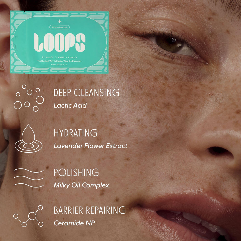 LOOPS MicroCellular Moisturizer pad offers hydrating moisture for dry airplane air