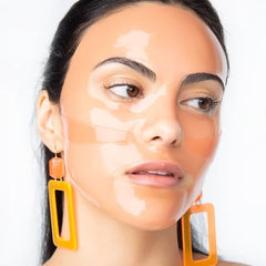 LOOPS Weekly Reset mask being applied on face for refreshed skin.