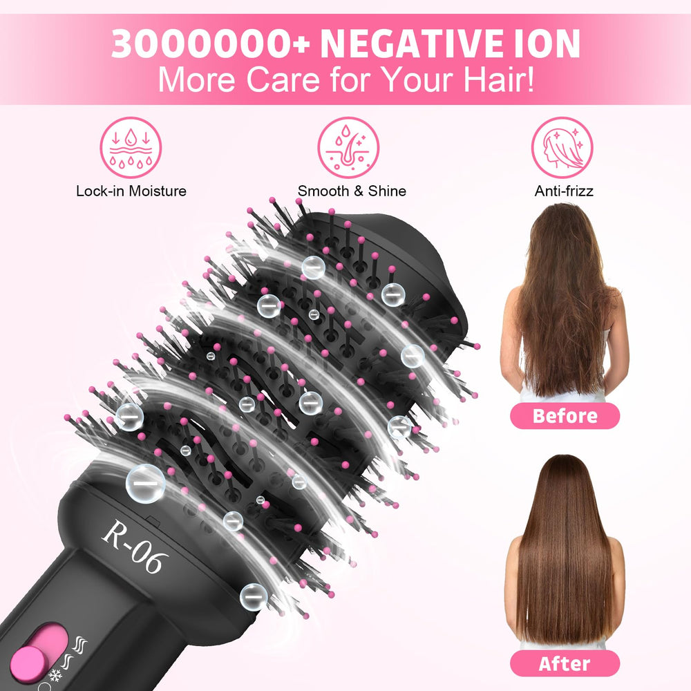 Lopeie tool features a 50% larger drying area for faster styling.
