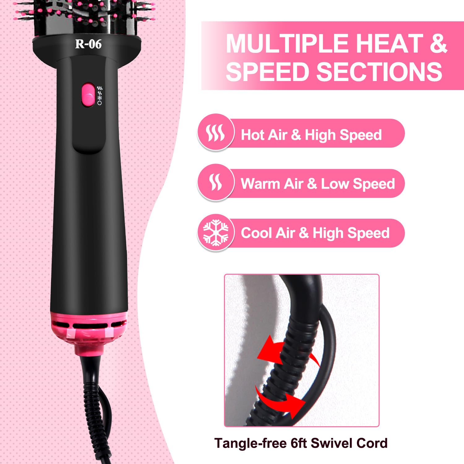 Lopeie body uses PA plus 30% glass fiber for lightweight styling tool.