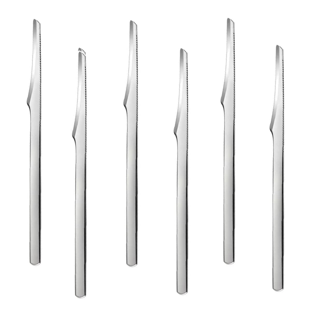 LOPURO pedicure-knife-tools-6pc-set with stainless blades for precise foot care.