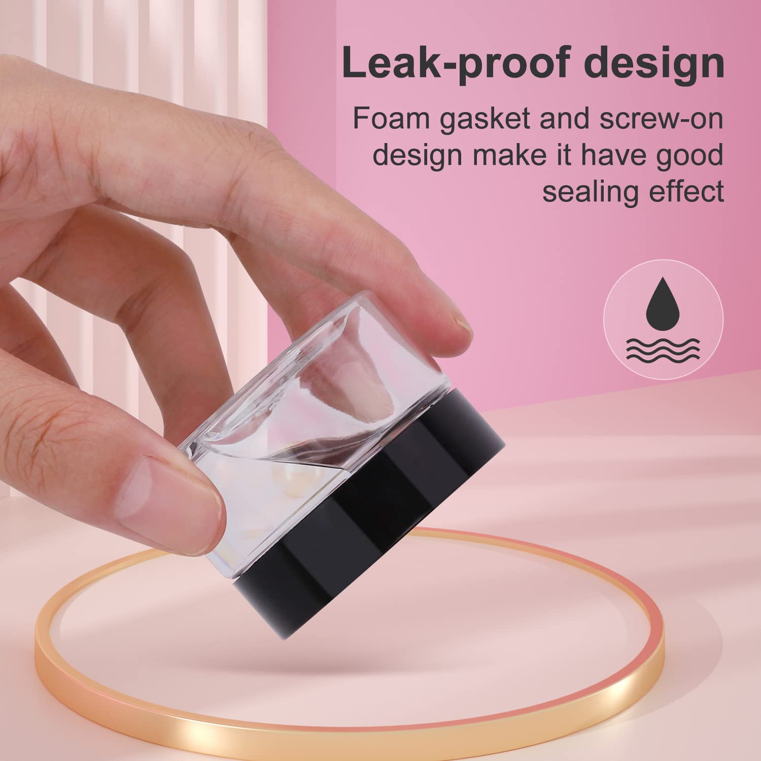 Loretoy wide-mouth design makes filling and cleaning easier