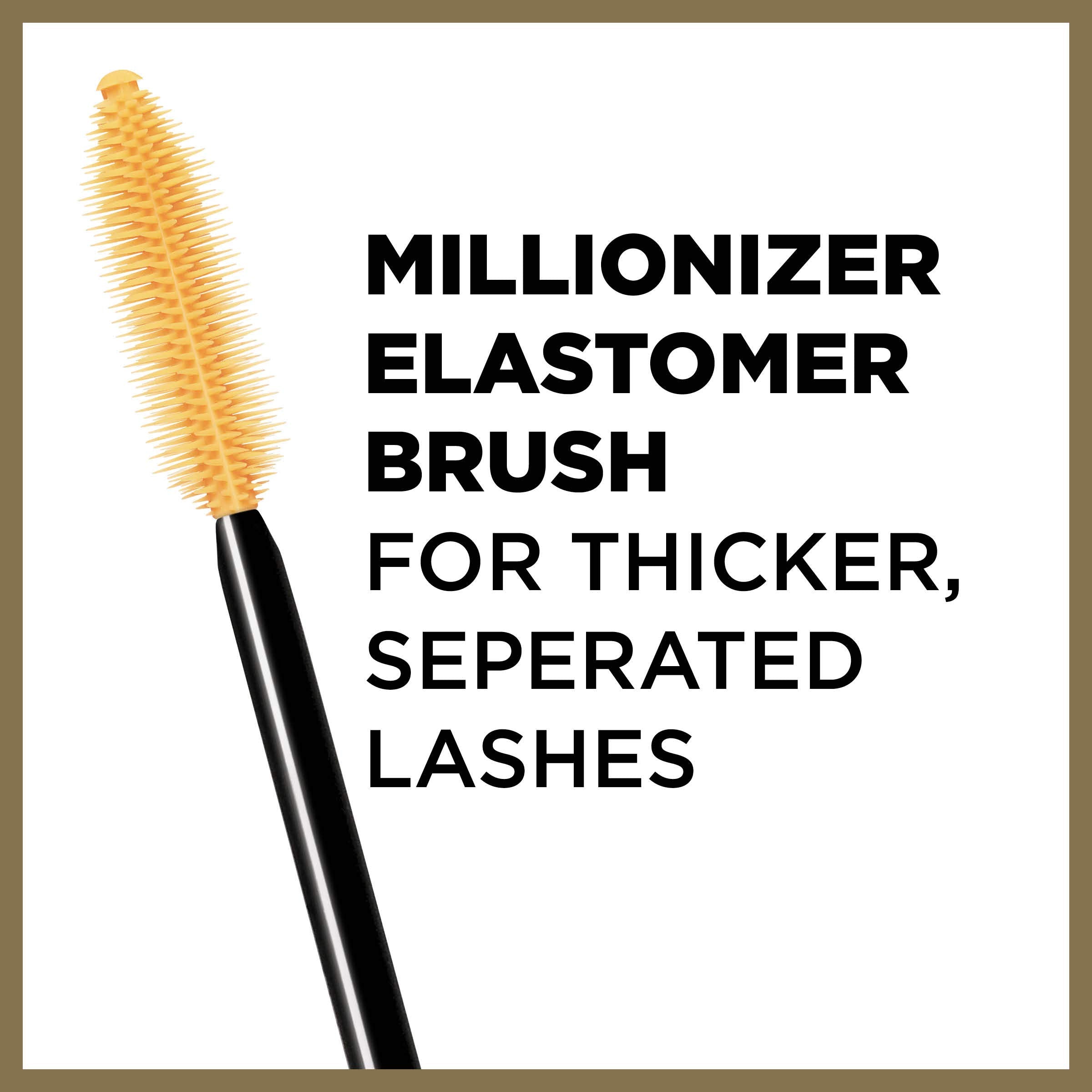 L’Oréal Paris Million Lashes mascara packaging variation.