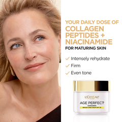 L'Oreal Paris Age Perfect Collagen Expert product pump demonstrates easy daily application.