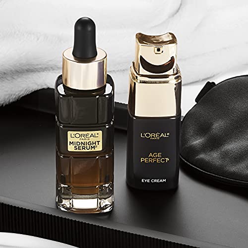 L'Oreal Paris Age Perfect Eye Cream on retail shelf inviting a routine upgrade.