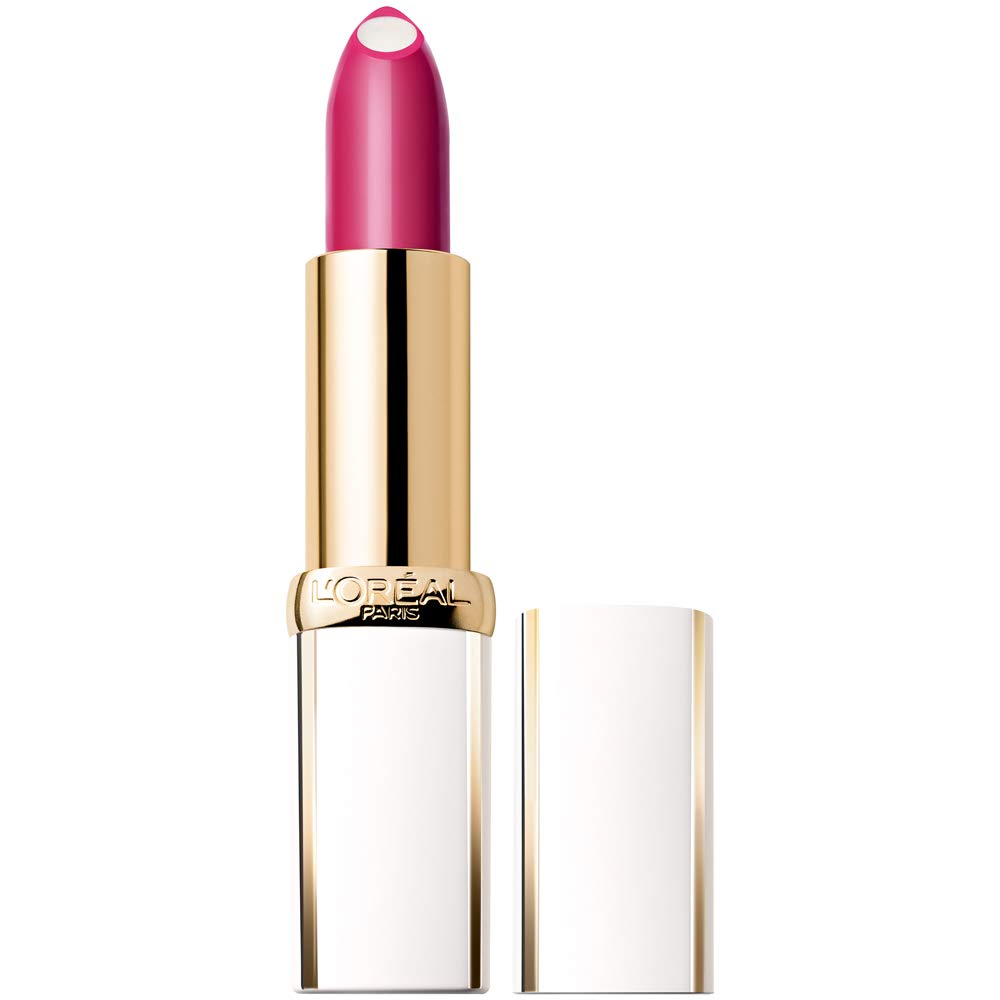L'Oreal Paris Age Perfect Splendid Plum cap closeup shows hydration for smooth lips