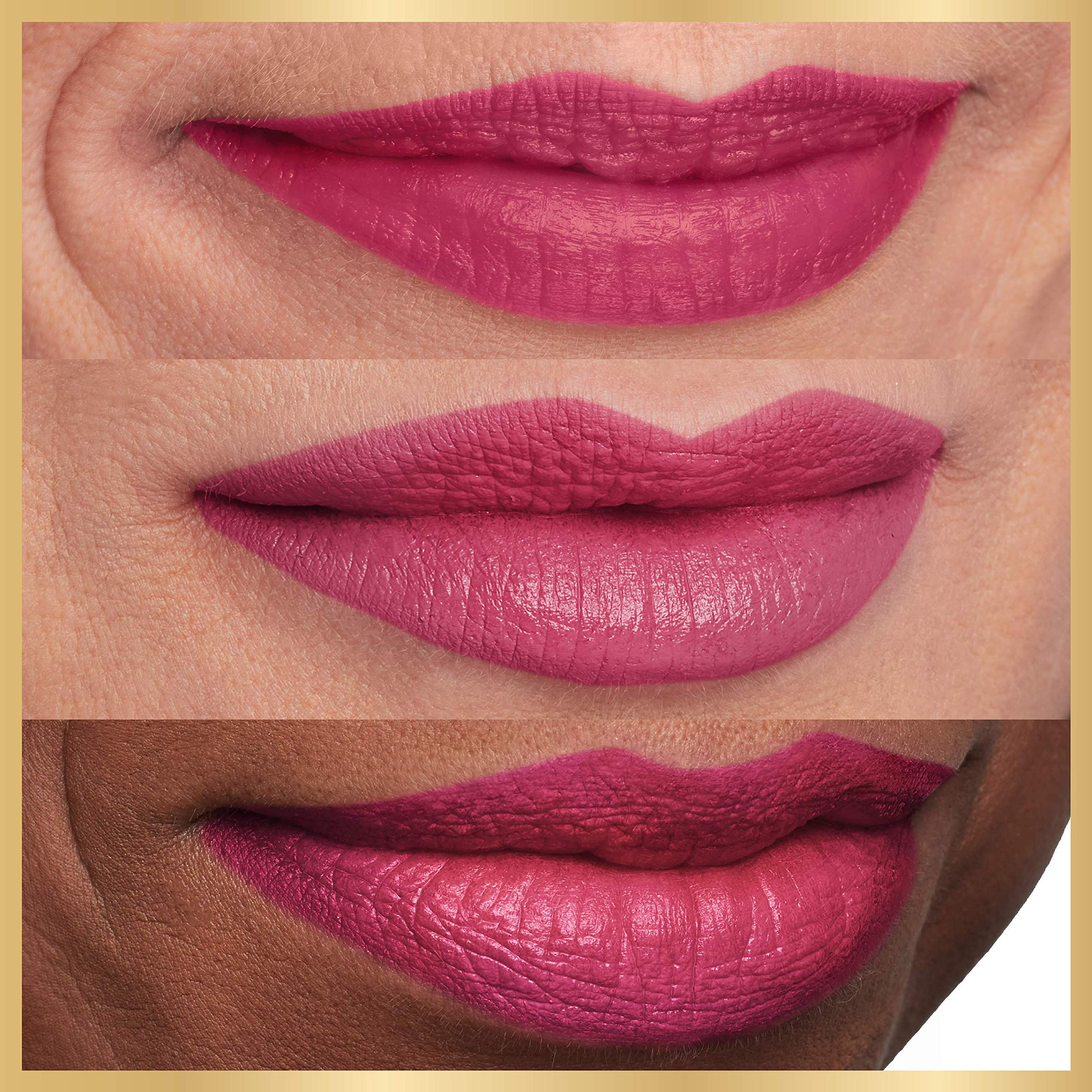 Packaging image of L'Oreal Paris Age Perfect Lipstick Splendid Plum on a vanity