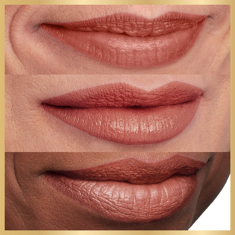 L'Oreal Paris Age Perfect Nourishing Serum bottle paired with lipstick.