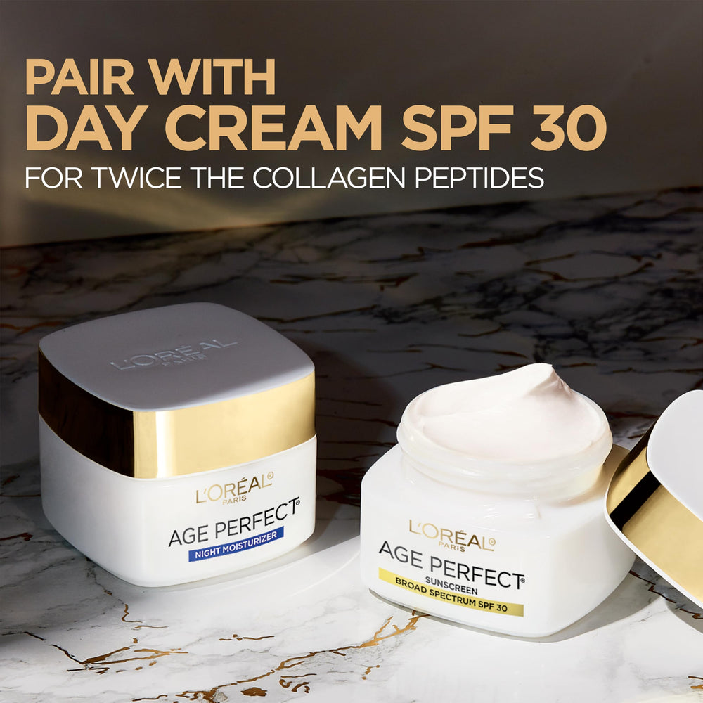 Allergy-tested symbol visible on L'Oreal Paris Age Perfect packaging for sensitive-skin users.