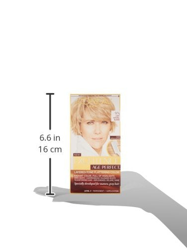 L\'Oreal Paris Age Perfect instruction leaflet guides step-by-step color usage