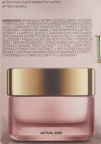 L'Oreal Paris Age Perfect Rosy Tone Mask paired with moisturizer for enhanced rosiness over time.